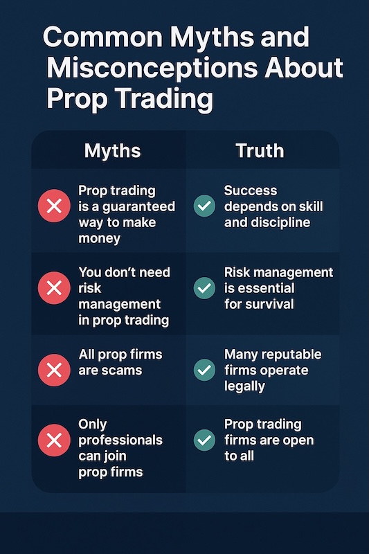 Prop Trading Myths