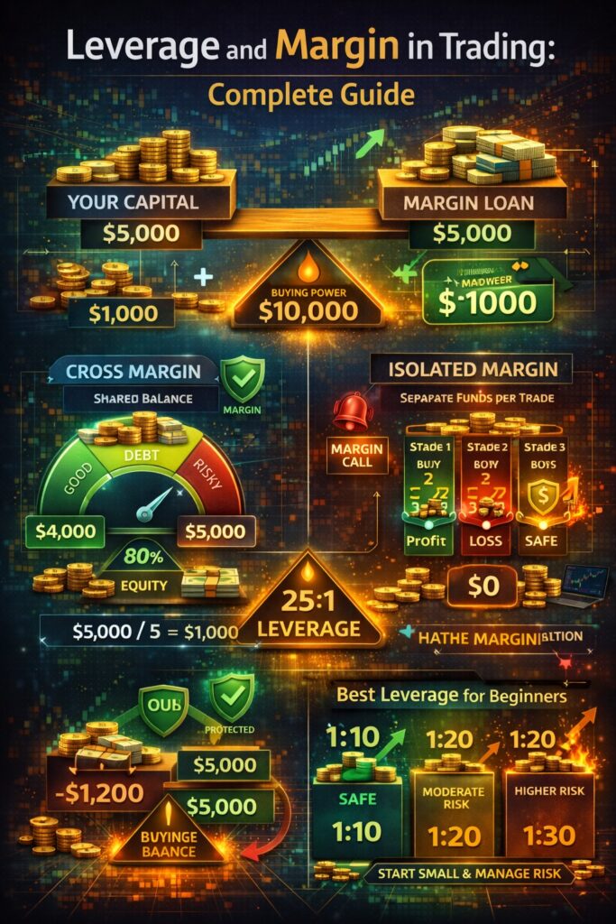 Leverage and Margin in Trading: Complete Guide